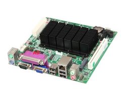 Fanless Mini ITX Motherboard for Intel Atom CPU D2550 IPC SBC Embedded Cedarview Mainboard with 2*COM LAN LPT LVDS