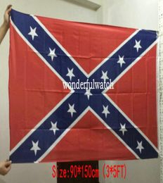 30pcs Two Sides Printed Flag Confederate Flags National Polyester Flag Civil War Flag 90*150cm 3*5FT Factory Direct Sale5338025