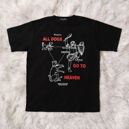 Men's T Shirts 2023 Men Cotton All Dogs Lovers TUFF CROWD T-Shirt Hip Hop Skateboard Street T-Shirts Tee Shirt Top Kenye #227