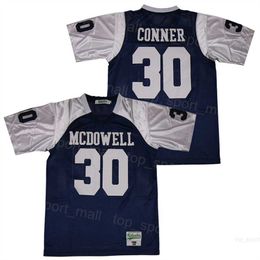 High School Football 30 James Conner Jerseys Trojans Moive Pure Cotton HipHop College Pullover Breathable Embroidery Team Navy Blue For Sport Fans
