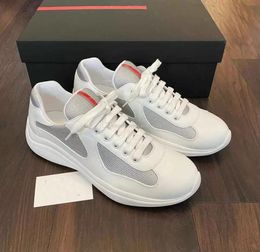 2023S/S Perfect-brands Sports Americas Cup Sneakers Shoes Patent Leather Nylon Top Luxury Mens Skateboard Runner Casual Outdoor Walking