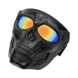 Ski Goggles Motocross Skulls Skull Mask Off road Eyeglasses Helmet Accessories Anti Dust Glasses Eye Protect 231118