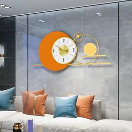 Wall Clocks Living Room Dining Decoration Personality Creative Net Red Fashion High-end Clock