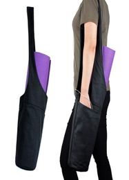 Adjustable Yoga Gym Bag Fits Most Size Yoga Mats Large Storage Wide Sling Carrier with Strap Gift1795689