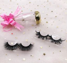 2020 New Mink Lash Styles Clear Bottle Cases with 3D Natural Mink Eyelashes Cruelty Reusable Lashes FDshine2716130