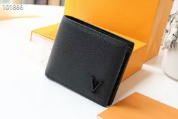 Top Quality New men and woman purses classic fashion designer luxury leather fashion change card with box size 11.5-9-1.5cm M69829