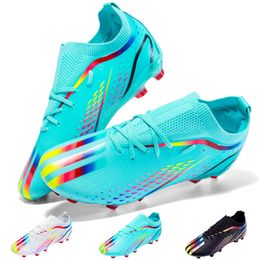 Fußballstiefel Outdoor Rasenschuhe Stollen Kleider Männer Nicht -Slip -Fußballstiefel für Jungen professionelles Top -Gras -Training Sport Schuhe 230419 585