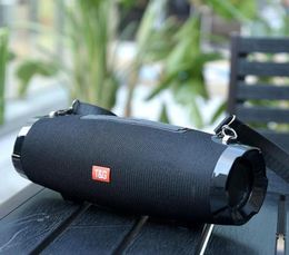 TG504 Wireless Bluetooth Speaker Portable Column Outdoor Waterproof Speaker 20W with FM Stereo Music Surround Bass Subwoofer Box9003122