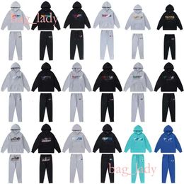 Top quality 2023SS Men's Tracksuits Casual High Quality Embroidered Men Women Hoodie Trapstar London Shooters Hooded Tracksuit Designer Sportswear