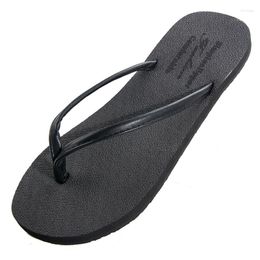 Slippers Flip-flops Trendy Outer Wear Non-slip Wear-resistant Waterproof Couple Beach Sandals And