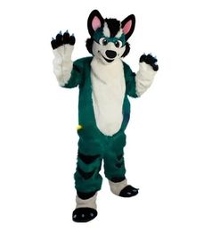 Promotional Mascot Costumes Fox Dog Custom Mascot Costumes Halloween Cartoon Adult Size Fancy Dress