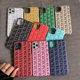 Classic Leather Print Mobile Phone Case for iPhone 15 14 Plus 13 12 Mini 11 Pro Max X Xs Xr 8 7 Plus Hard TPU Colourful Cellphone Shell Shockproof Cover