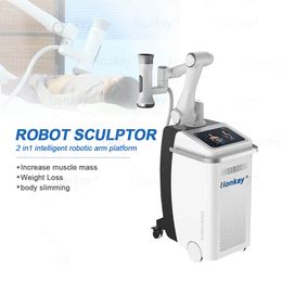 Intelligent Robotic Ems Fat Freezing Sculpting Machine High Intensity Focused Electromagnetic And Cryotherapy Muscle Build Skin Abdomen Tightening Equipment