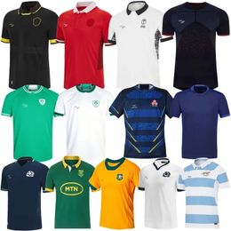 2023 2024 FIJI Japan Ireland rugby jersey 23 24 Scotland South enGlands African AUSTRALIA Argentina home away French walEsER ALTERNATE quality rugby shirt size S-5XL