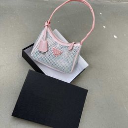 Designer handbag New P Home Tassel Set Water Diamond Shiny Pearl Chain Single Shoulder Diagonal Straddle Bag