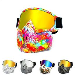 Ski Goggles Windproof Glasses Motorcycle Cycling Dust Proof Sand Cross Country Helmet Mask Gafas Protectoras Moto 231118