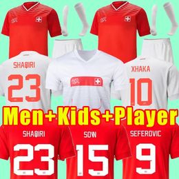 2223 European Cup Swiss football jersey Amdini Bargas Okalzaka Froja Frojuki Akgi Elvidi Kidskit jersey