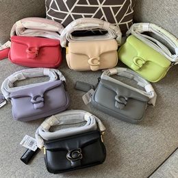 Shoulder Bags Famous Designer Metal Carriage Logo Brand Messenger Bag Quality Women Purse And Handbags Small Square