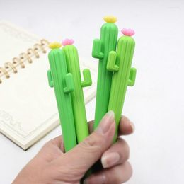 Office School Supplies Gift Gel Pen For Student Stationery Writing Cute Creative Cactus Pens