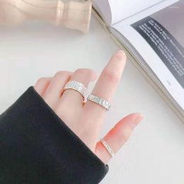 Wedding Rings Arrivals Vintage Thin Chains Round For Women Large Adjustable Size Finger Ring Fashion Boho Jewelry