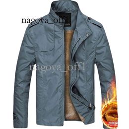 stone monclair jacket coat Compagnie Cp St Winter Plush Thick and Warm Standing Collar Jacket Men, Flying Suit for Men 345 560