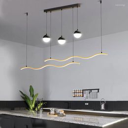 Chandeliers Modern Led Minimalist For Dining Room Food Tables Kitchen Island Bar Counter Hanging Lighting Ceiling Pendant Lights