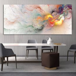 Poster Home Picture Cloud Abstract Painting Landscape Wall Paintings For Living Room Canvas Modern Art No Frame