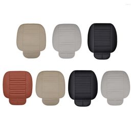 Car Seat Covers Universal Auto Breathable Chair Cushion Pad Mat Leather Protective Anti-slip Four Seasons For Supplies