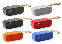 TG296 Bluetooth Portable Wireless Speakers Subwoofers Hands Call Profile Stereo Bass Support TF USB Card AUX Line In HiFi Lou9132113