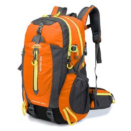 Backpack 40L Biking Hydration Backpack Portable Sports Water Bags Cycling Backpack Outdoor Climbing Camping Bicycle MTB Mountain Bike 230419