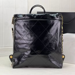 9A Designer Bags 23K Real Crowhide Leather Handbags 34/40cm High Imitation Totes Luxury Quality Backpack with Box
