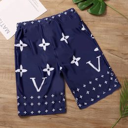 Luxury brand swimwear for men high street swim shorts top new letter Geometric printed Beach Pants Board Short Gym Mesh Sportswear Quick Drying Beachwear for Men