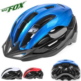 Cycling Helmets BATFOX cycling helmet road bike Sports Riding bike helmet Ultralight men women Mountain MTB protone kask Safety Bicycle helmets P230419