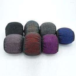 Steering Wheel Covers Durable Stylish Rhinestone Protector Lightweight Cover Elasticity For Driver