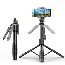 L16 1.53m Wireless Selfie Stick Tripod Stand Foldable for Gopro Action Camera Smartphones Balance Steady Shooting Live Broadcast