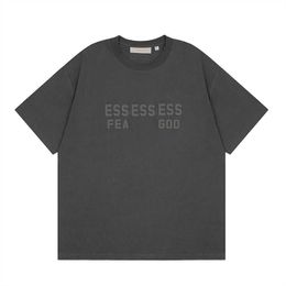 New Ess Mens Womens Designers T Shirts For Man S Summer Fashion Essen Tops Letter Tshirts Clothing Polos Apparel Sleeved Bear Tshirt Tees M88