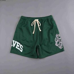 Men's Shorts 2023 New Street Fashion Men's Summer Mesh Breathable Shorts Casual Style Fitness Jogging Workout Men's Gym Green Sports Shorts J230419