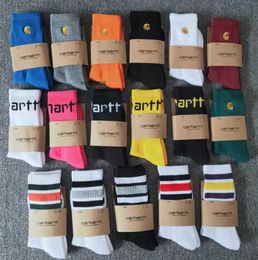 for Towel Socks Men's Socks Men and Women 2023 Fashion European American Brand Carhart Embroidery New Bottom Gold Outdoor Sports Breathable Design44ess U9pm