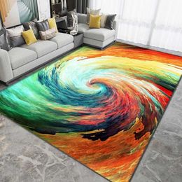 Rugs 3D visual carpet abstract geometry for home use living room carpet bedroom carpet sofa coffee table mat Carpets