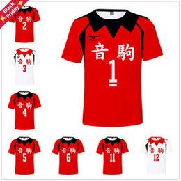 Männer T Shirts Anime Haikyuu Cosplay Kostüm 3D Druck T-shirt Sommer Bequeme Sport Kurzarm Teen Unisex Mode Top