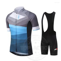 Racing Sets Korea NSR Cycling Jersey Set Breathable Mesh Bike Clothing Sport Bicycle Uniform MTB Clothes Bib Shorts