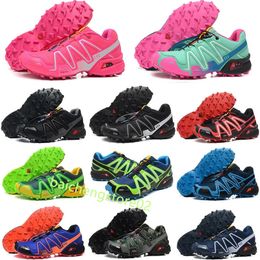 Designers Sports Shoe Speed Cross 3 Running Shoes Mens Trainers SpeedCross 3s Sports Luxurys Sneakers Outdoor Womens 36-48 B9