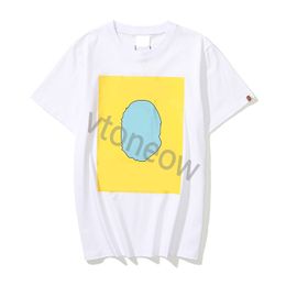 2023 T Shirt Designer Luxury Spring And Summer Printed Mens Womens Couple bappws Loose Short Sleeve Top Various Styles