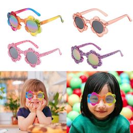 Sunglasses Fashion Classic Rounds Children Baby Plastic Boys And Girls Vintage Mirror Kids Out Door Sun Glasses