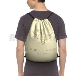 Backpack C L O S U R E I N M W-F T P Drawstring Bag Riding Climbing Gym Closure In Moscow First