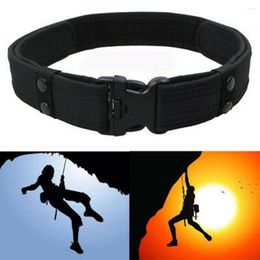 Waist Support Waistband Tactical Belt Adjustable Outdoor Sport Canvas Quick Release Buckle Band