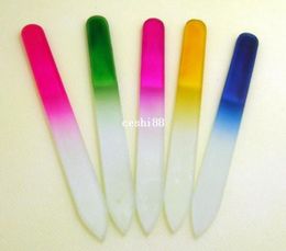 20PCS 48039039 GLASS NAIL FILES CRYSTAL NAILL BUFFER 12CM with white box packing 4978059