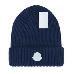 Fashion designer MONCLiR 2023 autumn and winter new knitted wool hat luxury knitted hat official website version Christmas present