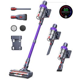 Other Housekeeping Organisation BUTURE 33Kpa 450W Handheld Cordless Vacuum Cleaner Automatically Adjust Suction 12L Dust Cup for Pet HairCarpetHard Floor 231118