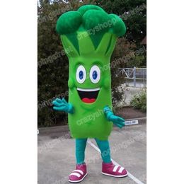 Christmas Broccoli Mascot Costume High quality Cartoon Character Outfits Halloween Carnival Dress Suits Adult Size Birthday Party Outdoor Outfit